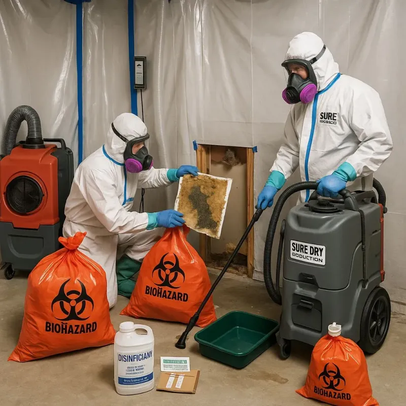 Contaminated Water Handling Protocols process in Goldsboro, NC