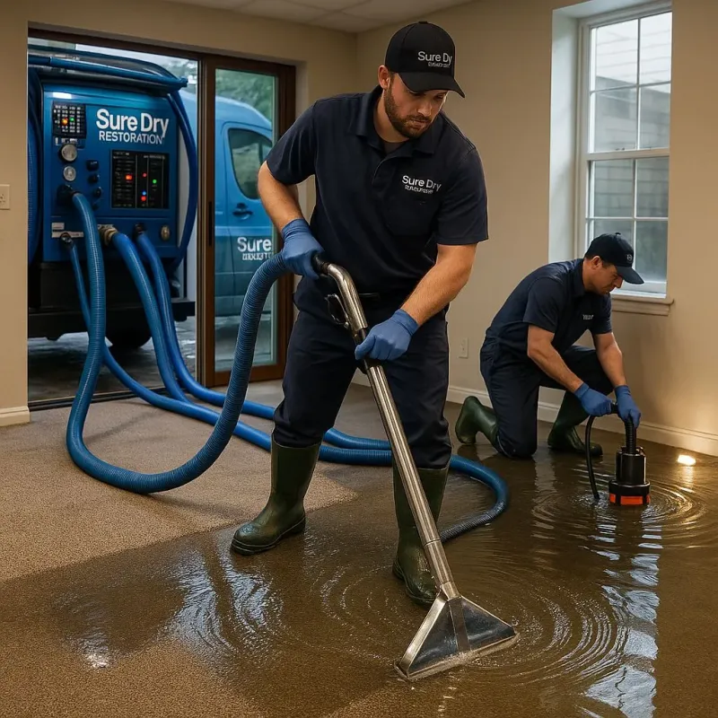 Water Extraction and Removal process in Goldsboro, NC